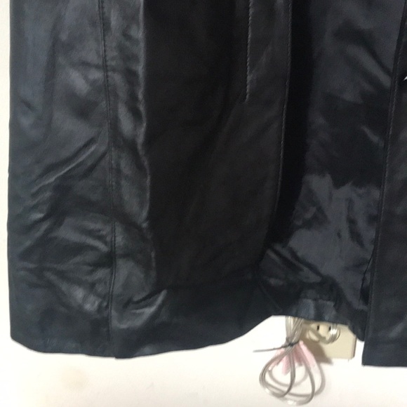 Halogen knee length leather jacket - Picture 5 of 8